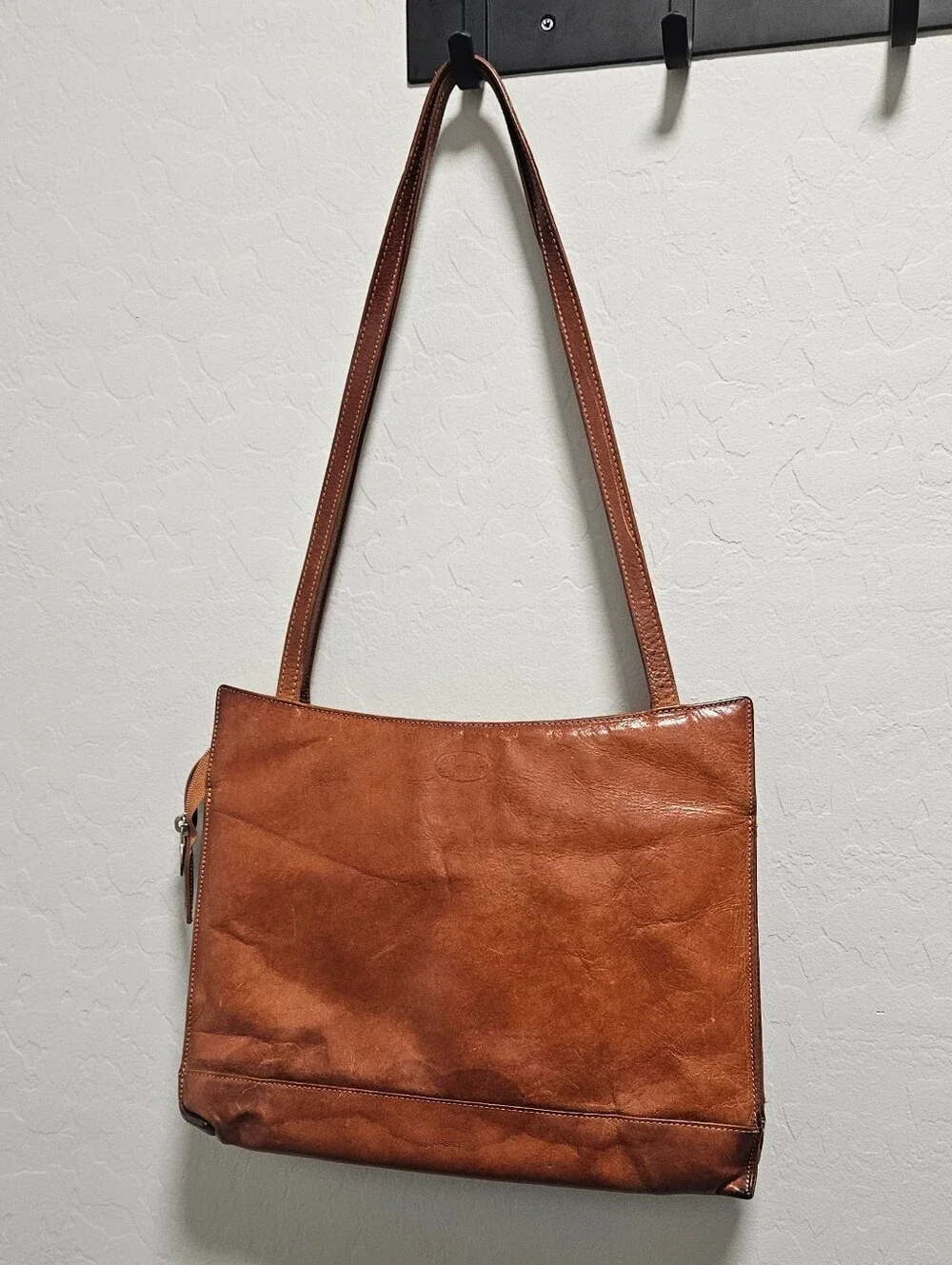 Bambas Art Bags Hand-Tooled Leather Satchel 🎨👜